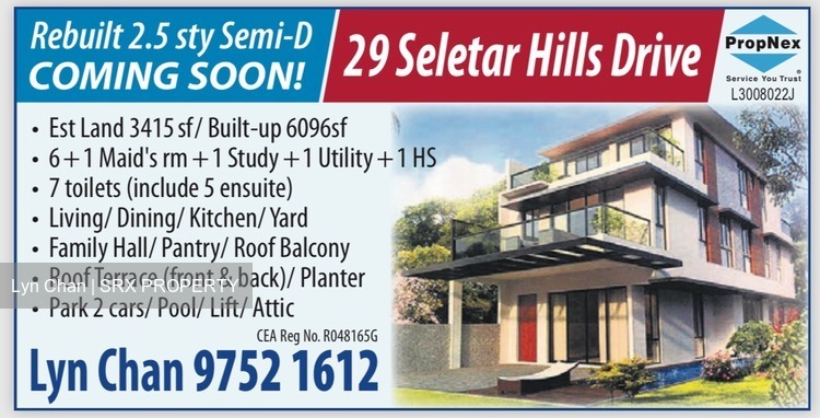 Seletar Hills Estate (D28), Semi-Detached #174171652